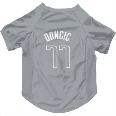 Blue Dallas Mavericks Luka Doncic   Dog & Cat Pet Jersey